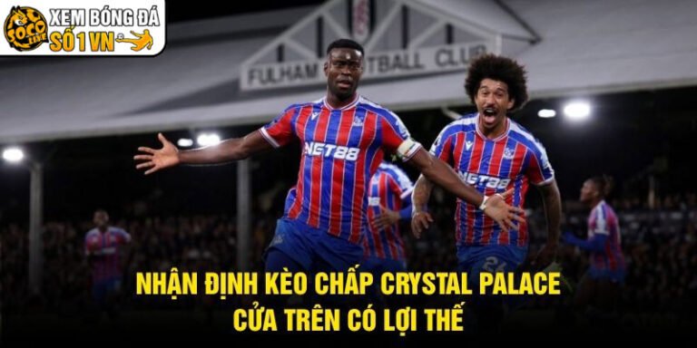 Nhận Định Kèo Chấp Crystal Palace - Cửa Trên Có Lợi Thế